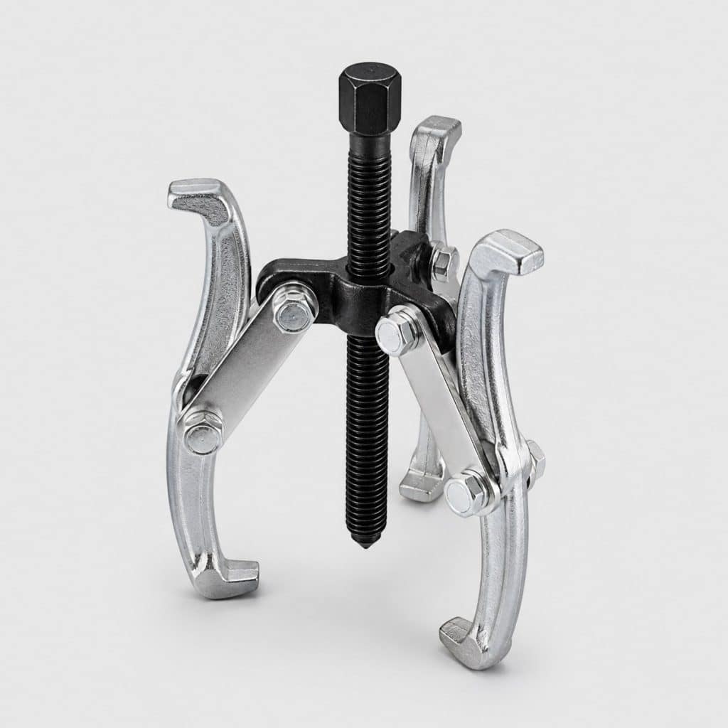 Extracteur de cardan a machoires reglables sur fond clair