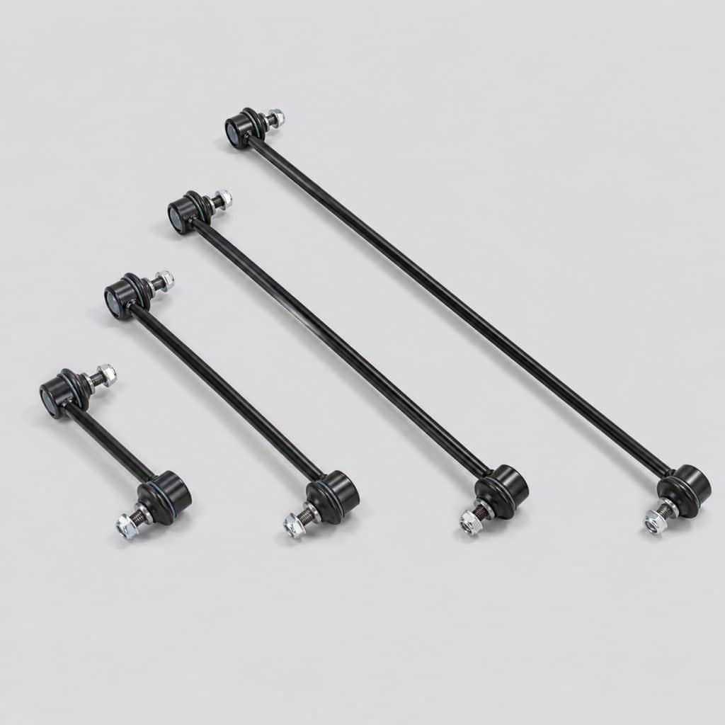 Biellette de suspension multi-diamètres sur fond clair