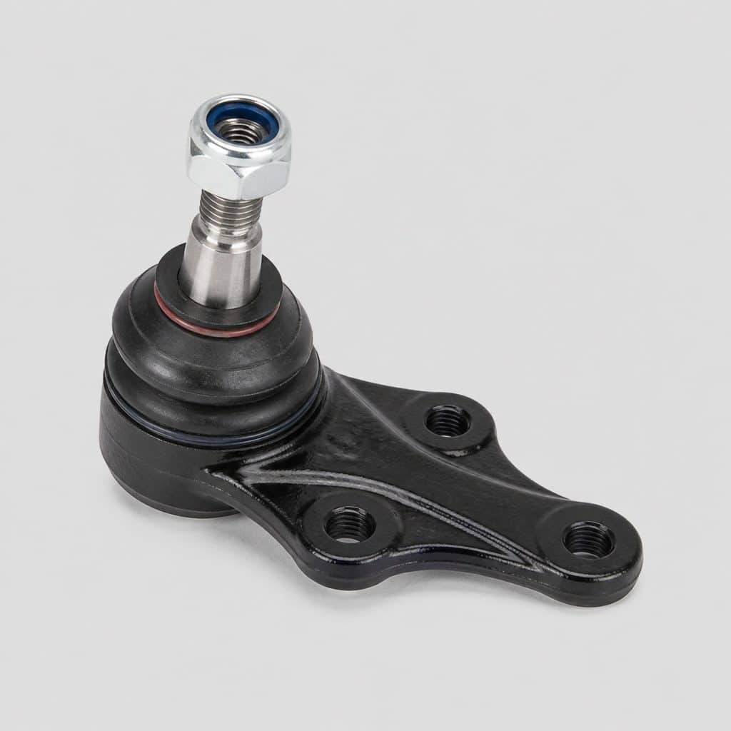 Rotule de suspension sur fond clair