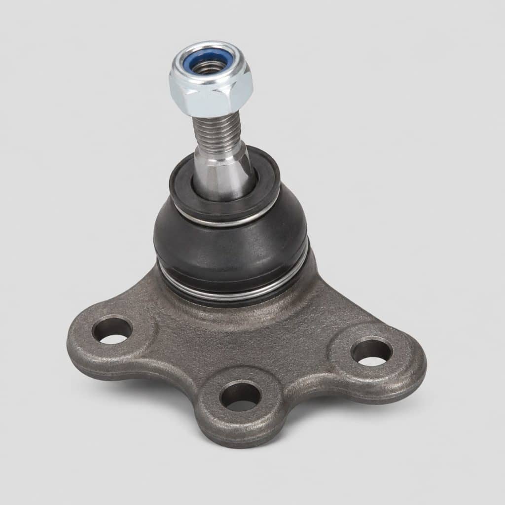 Rotule de suspension sur fond clair